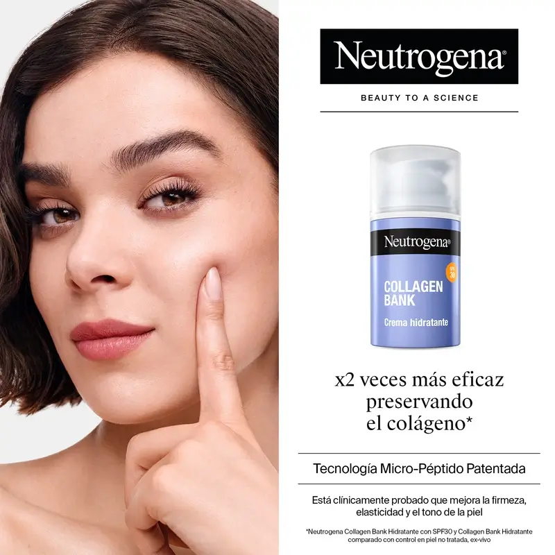 Neutrogena Collagen Bank Moisturising Face Cream Spf30 , 50 ml