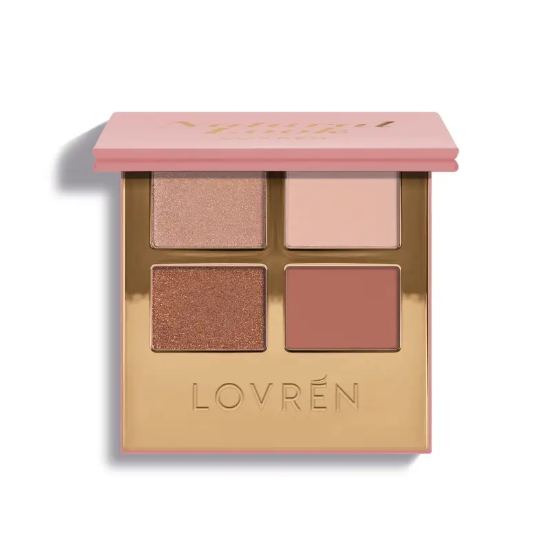 Lovrén Palette d'ombres à paupières 4 nuances Deep Sunset