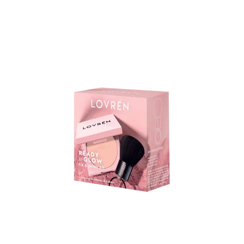 Kit de voyage Lovrén Ready To Glow – Poudre