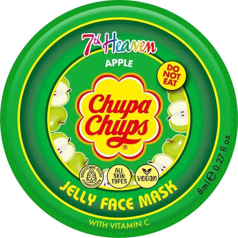 7 Heaven Jelly Chupa Chups Masque à la gelée de pomme
