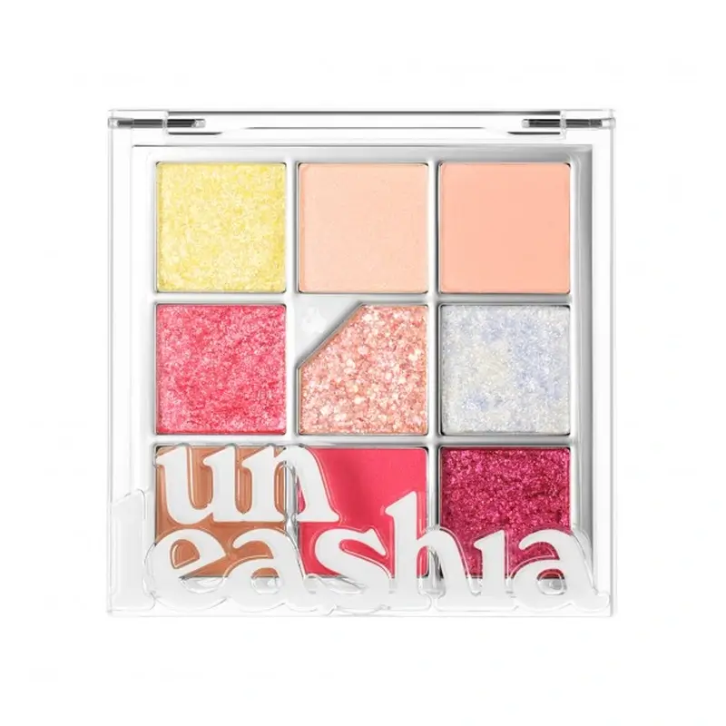 Unleashia Glitterpedia Eye Palette N°7 All Of Peach Ade, 6,2 gr