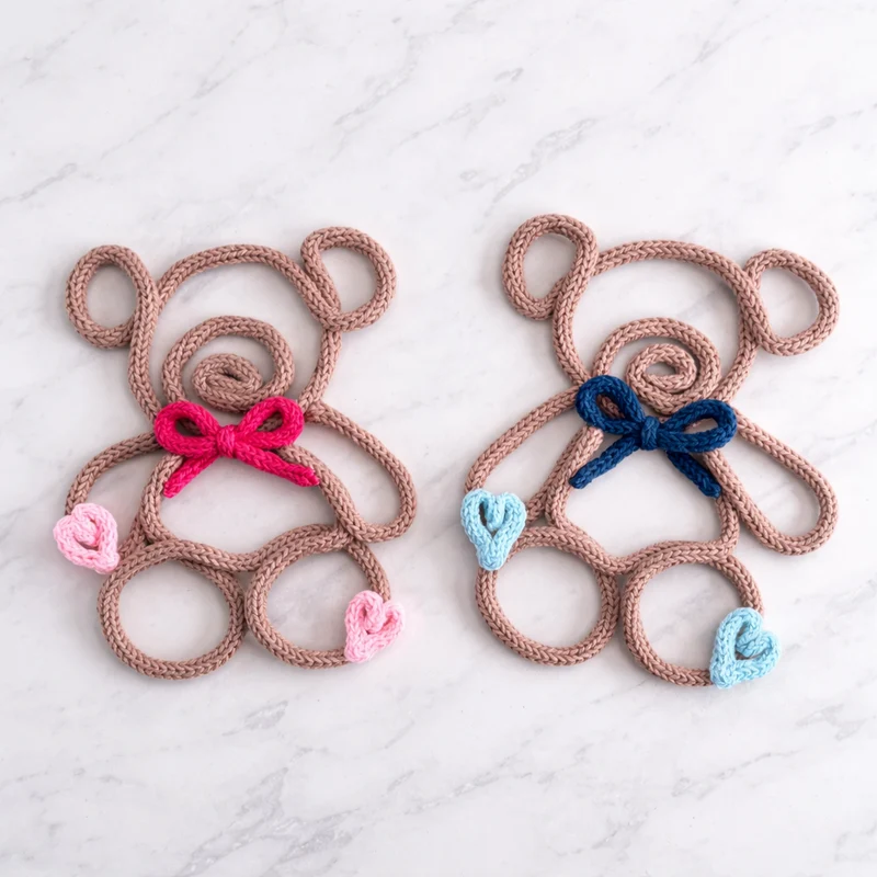 Ourson Rose ou Bleu