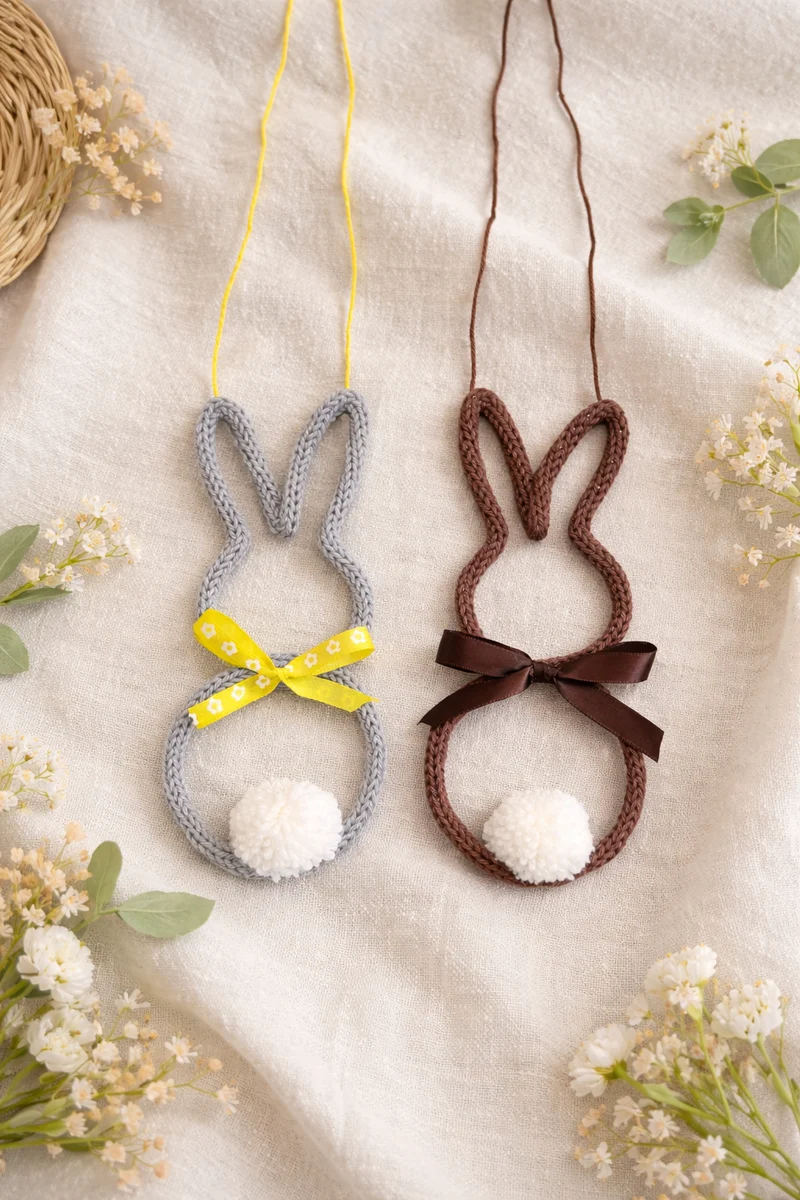 Lapin à suspendre