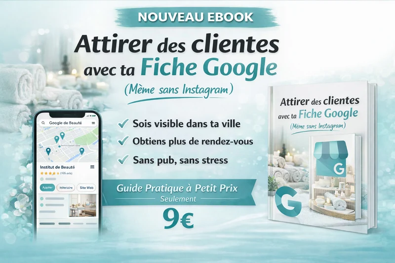 L’Ebook qui va remplir ton agenda