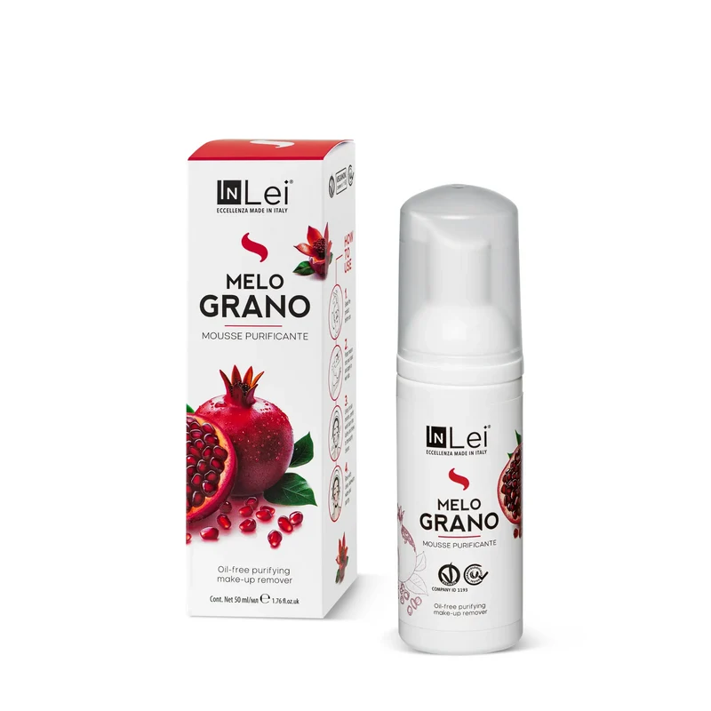 Mousse démaquillante douce pour cils et visage 50 ml - MOUSSE MELOGRANO