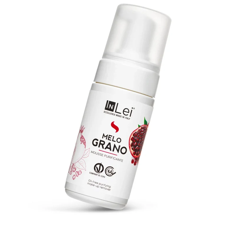 Mousse démaquillante douce pour cils et visage 100 ml - MOUSSE MELOGRANO