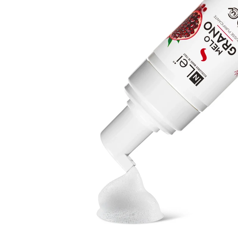 Mousse démaquillante douce pour cils et visage 100 ml - MOUSSE MELOGRANO