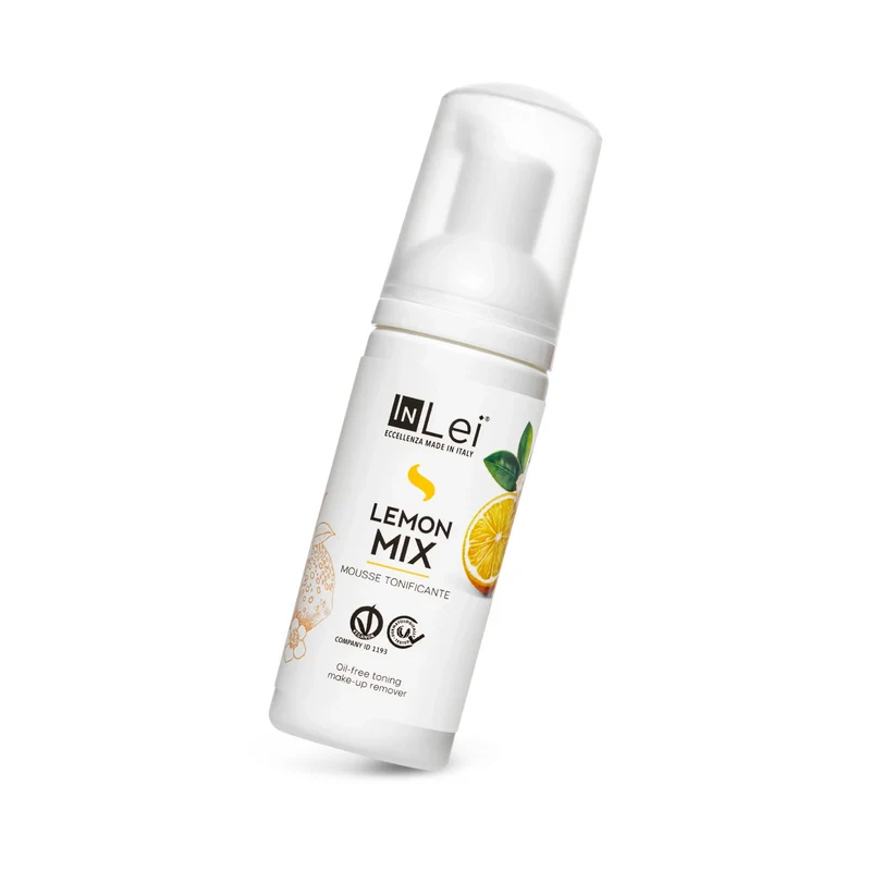 Mousse démaquillante douce pour cils et visage 50 ml - MOUSSE LEMON MIX