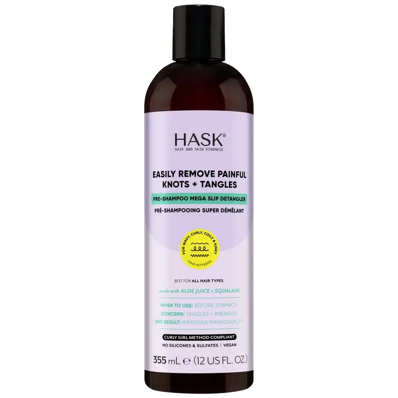Pré-shampooing démêlant Hask Texture, 355 ml