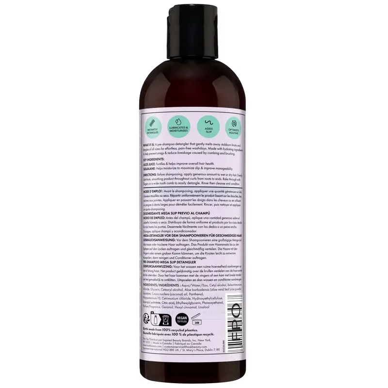 Pré-shampooing démêlant Hask Texture, 355 ml
