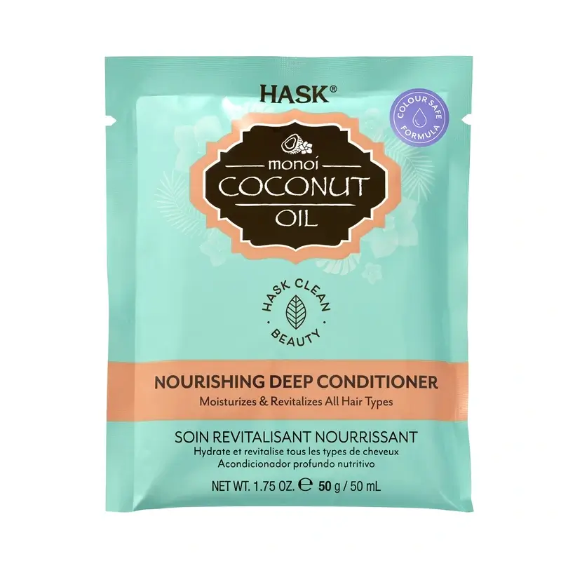 Hask Masque Nourrissant Monoi Huile de Coco, 50 gr
