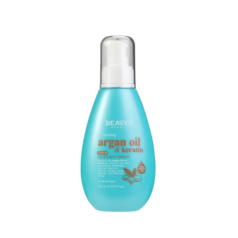 Beaver Leave-In Leave-In Serum Argan Oil & Keratin , 150 ml