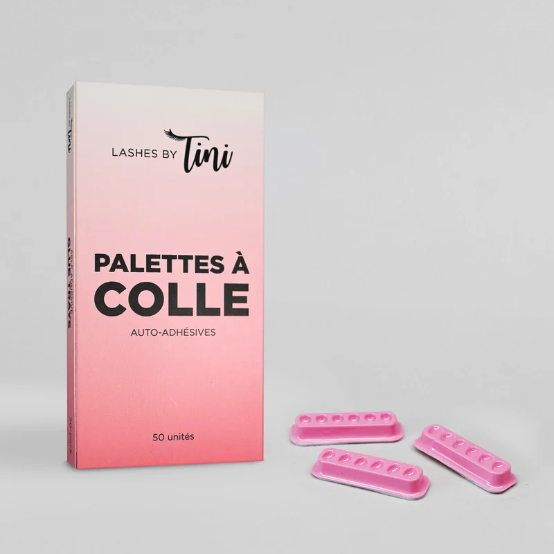 Palettes à colle auto-adhésives (50 unités)