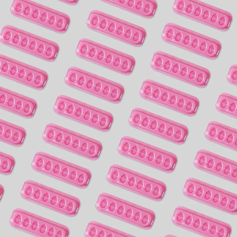 Palettes à colle auto-adhésives (50 unités)