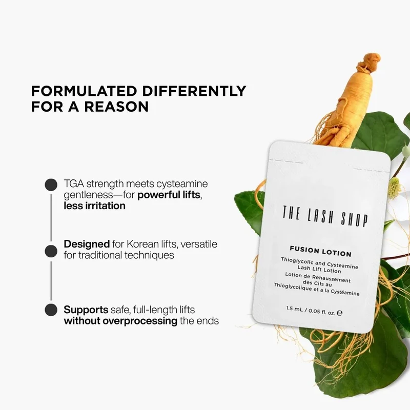 Lotion Fusion pour rehaussement de cils – 10 sachets