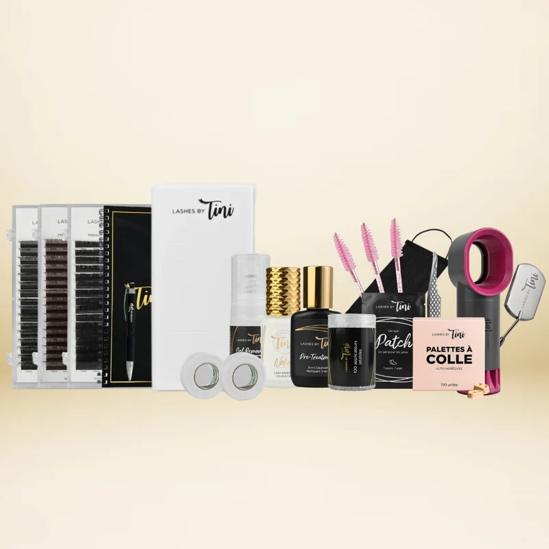 Trousse de formation – Extensions de cils Classiques
