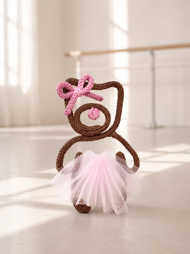 Ourson danseuse