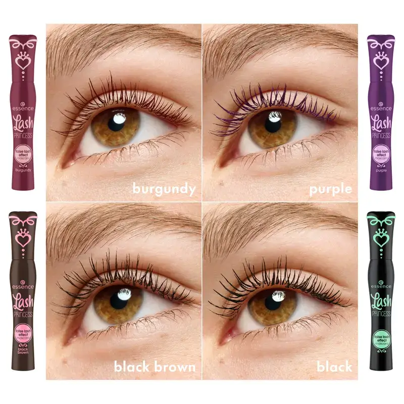 Essence Lash Princess Mascara à effet de cils Bordeaux Lash Princess , 12 ml