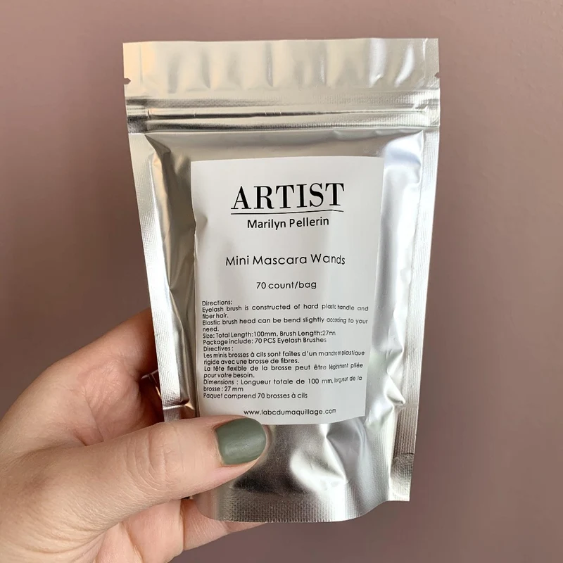 Goupillons en silicone à mascara Artist