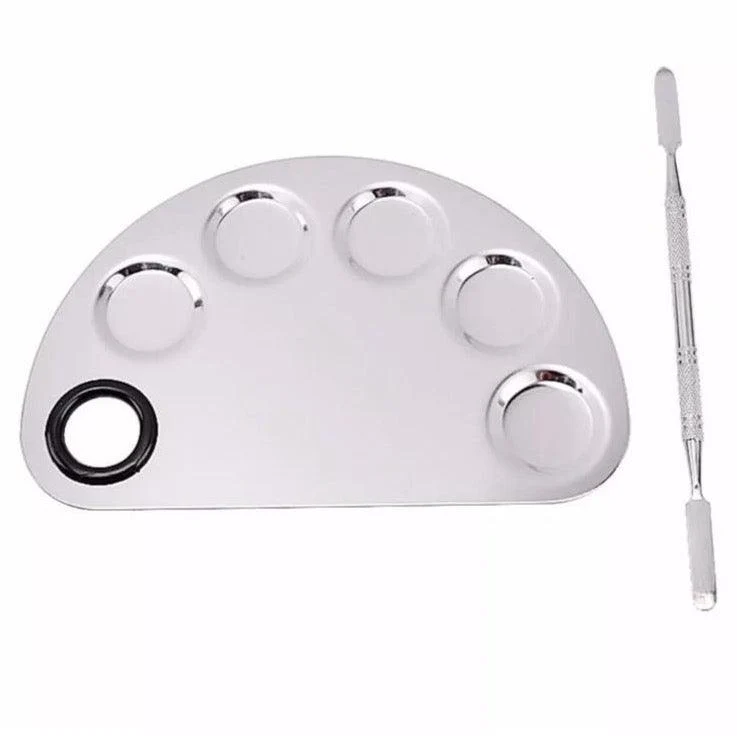 Plaquette et spatule en acier inoxydable - DERNIÈRE CHANCE