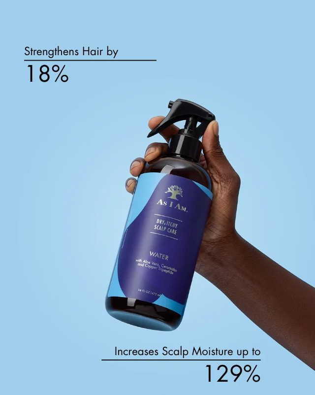 Eau de soin pour cuir chevelu sec et irrité