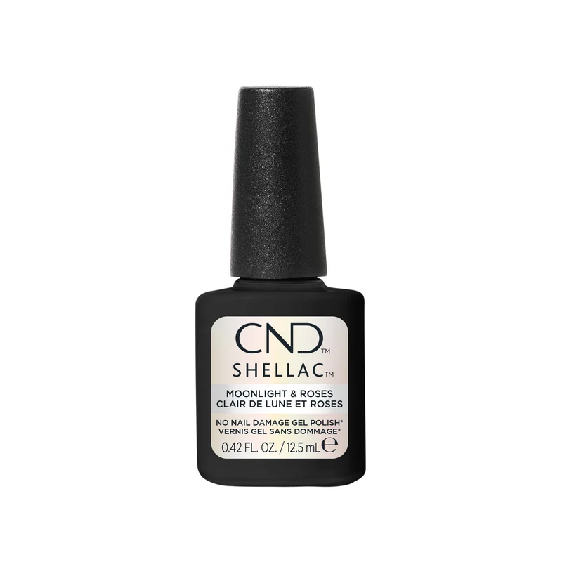 CND Shellac, Moonlight & Roses, 0.42 fl oz