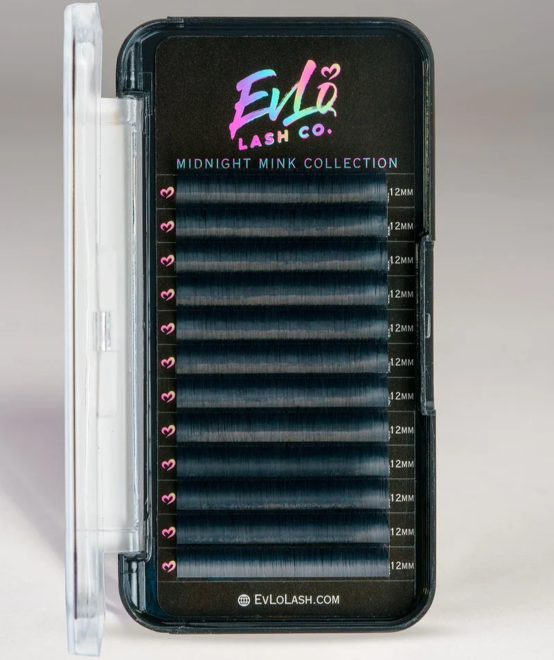 0.03 - Midnight Mink - Single Length Lash Trays