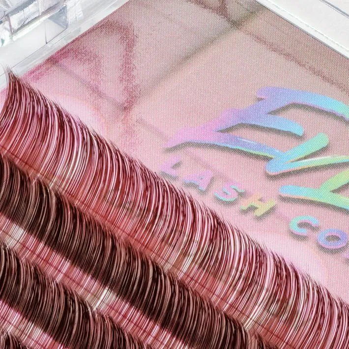0.02 ☕️ Brown Single Length Lash Trays