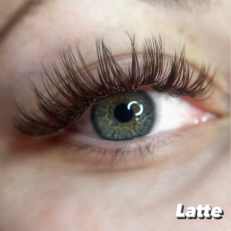 0.02 ☕️ Brown Single Length Lash Trays