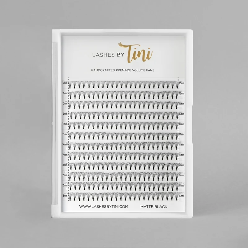 Éventails de volume Pre-Made – 10D CC-0,04 (Base plate – Tige courte)