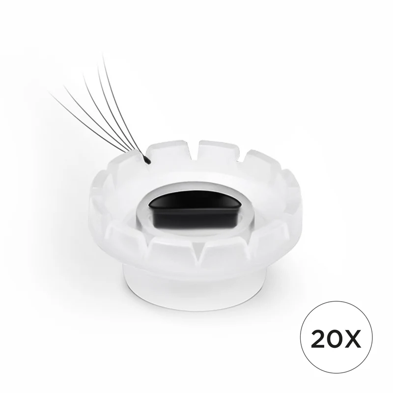 Support à colle et cils pour volume (20 unités)