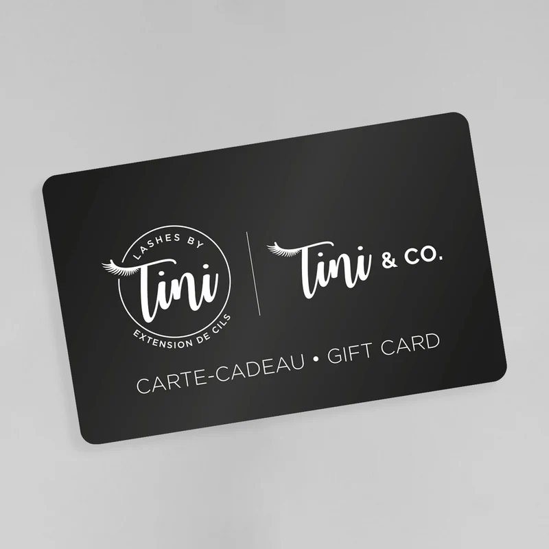 Carte-cadeau électronique | Lashes by Tini - Tini & Co.