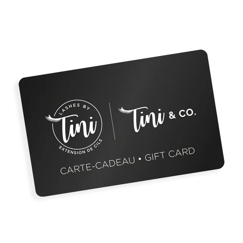Carte-cadeau électronique | Lashes by Tini - Tini & Co.