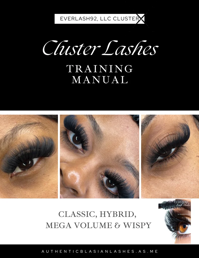 Beginners Cluster Lash Digital E-book (Six Figure Boss Babe)