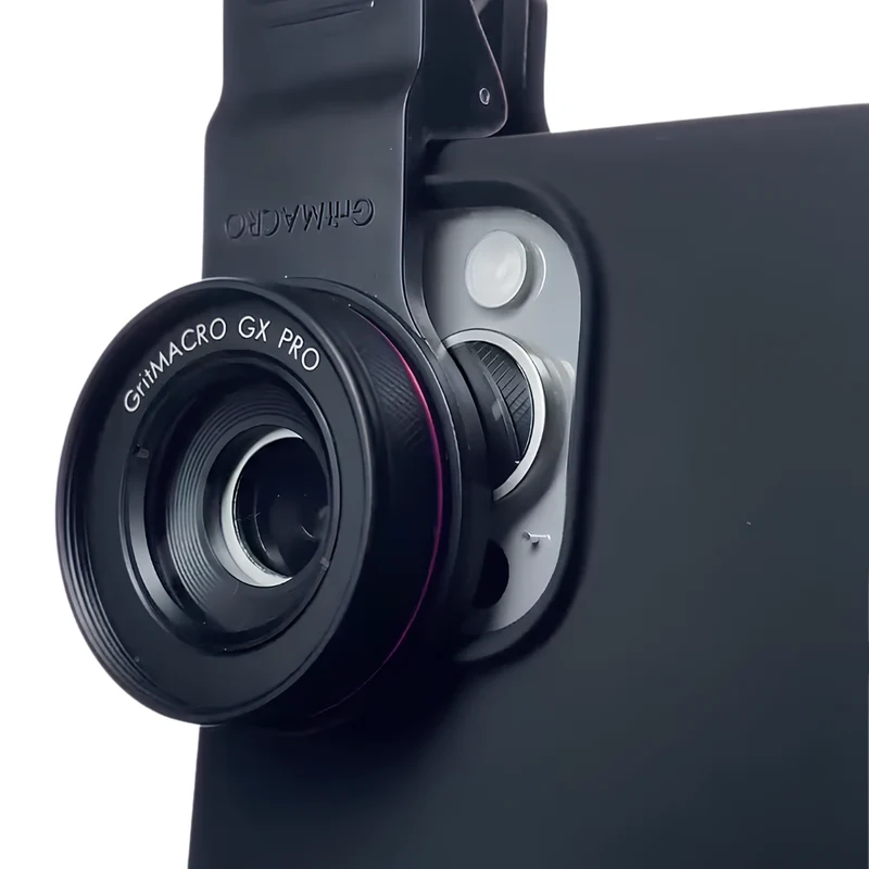 Lente Macro Smartphone Professionale "GritMACRO GX PRO" – Foto/Video Dettaglio Lash & Brow
