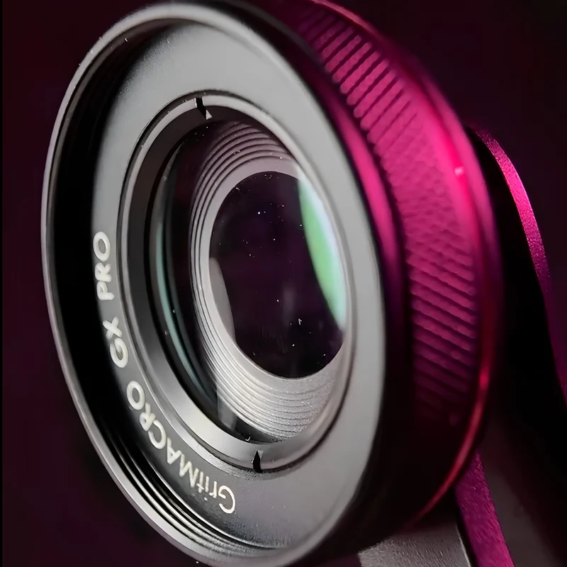 Lente Macro Smartphone Professionale "GritMACRO GX PRO" – Foto/Video Dettaglio Lash & Brow
