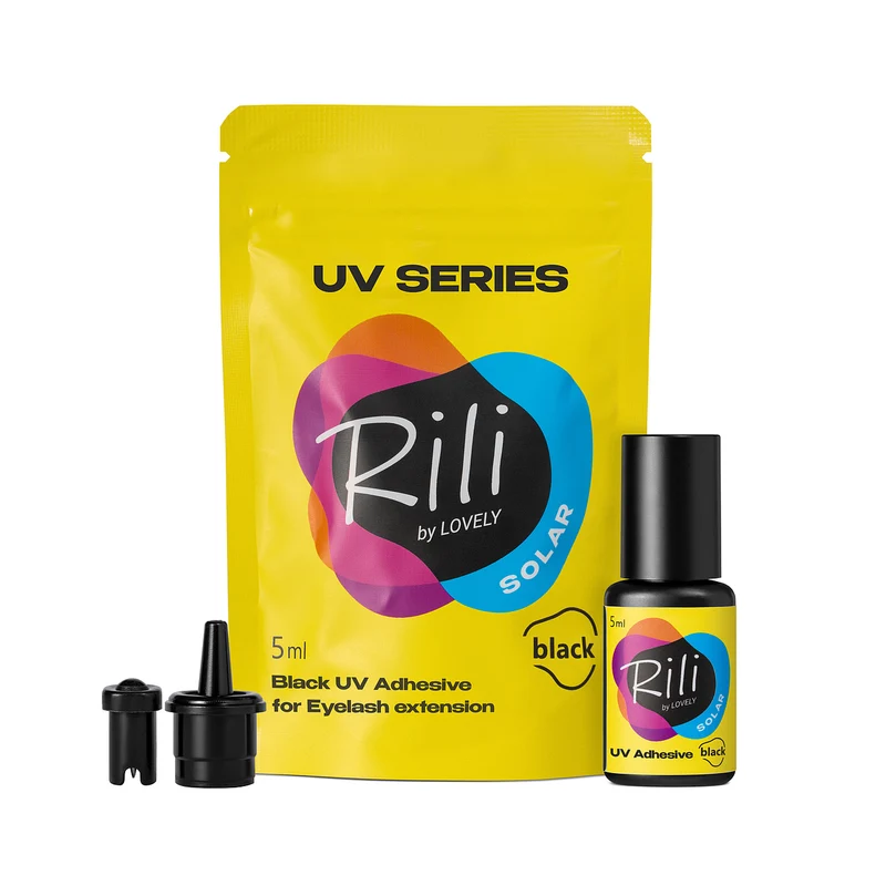 Colla Extension Ciglia UV LED – Rili “Solar Black”