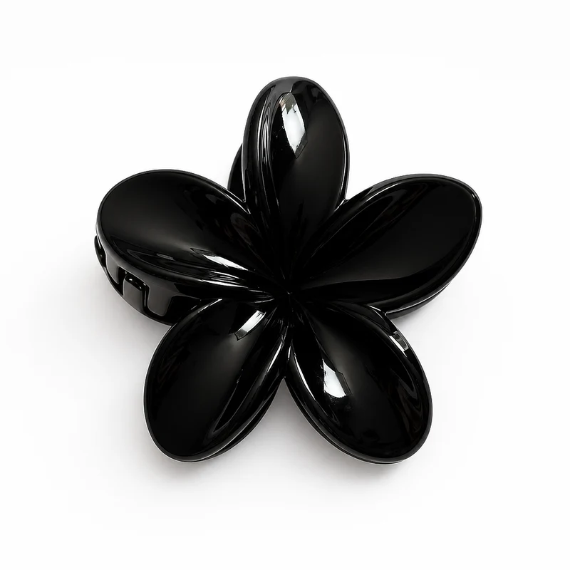Pince à cheveux noir 8cm
