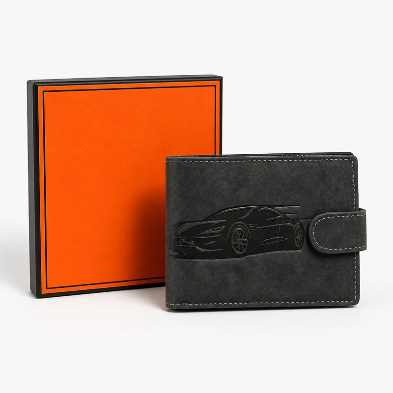 Portefeuille Voiture Noir