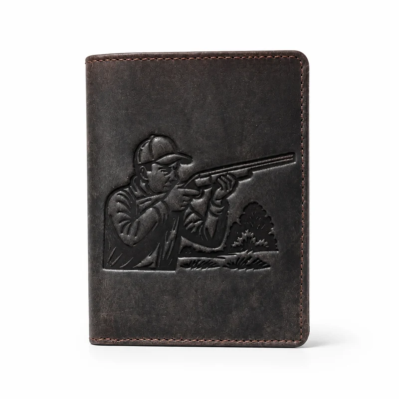 Portefeuille Chasseur Marron