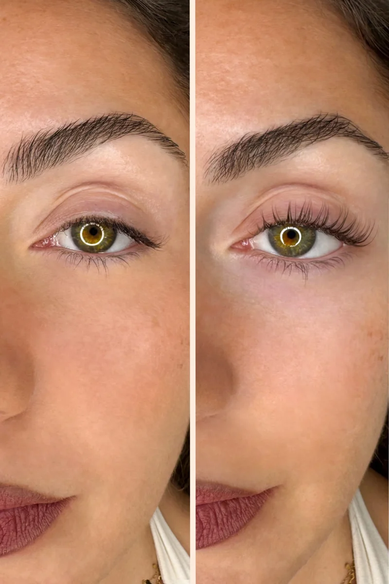 Lash lift coréen : kit complet de rehaussement de cils — méthode sans colle à la cystéamine