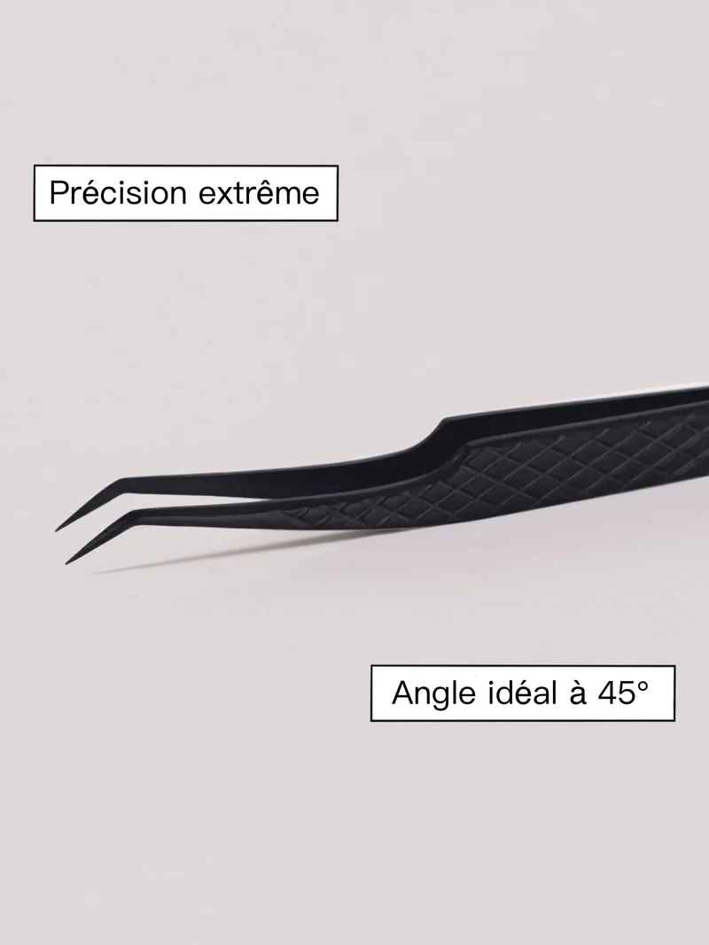 Pince 45° Extensions de cils