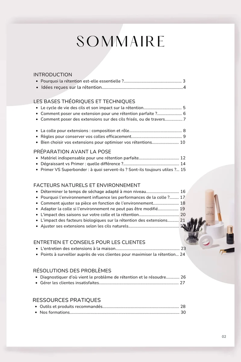 Livret - Tous les secrets d'une rétention parfaite