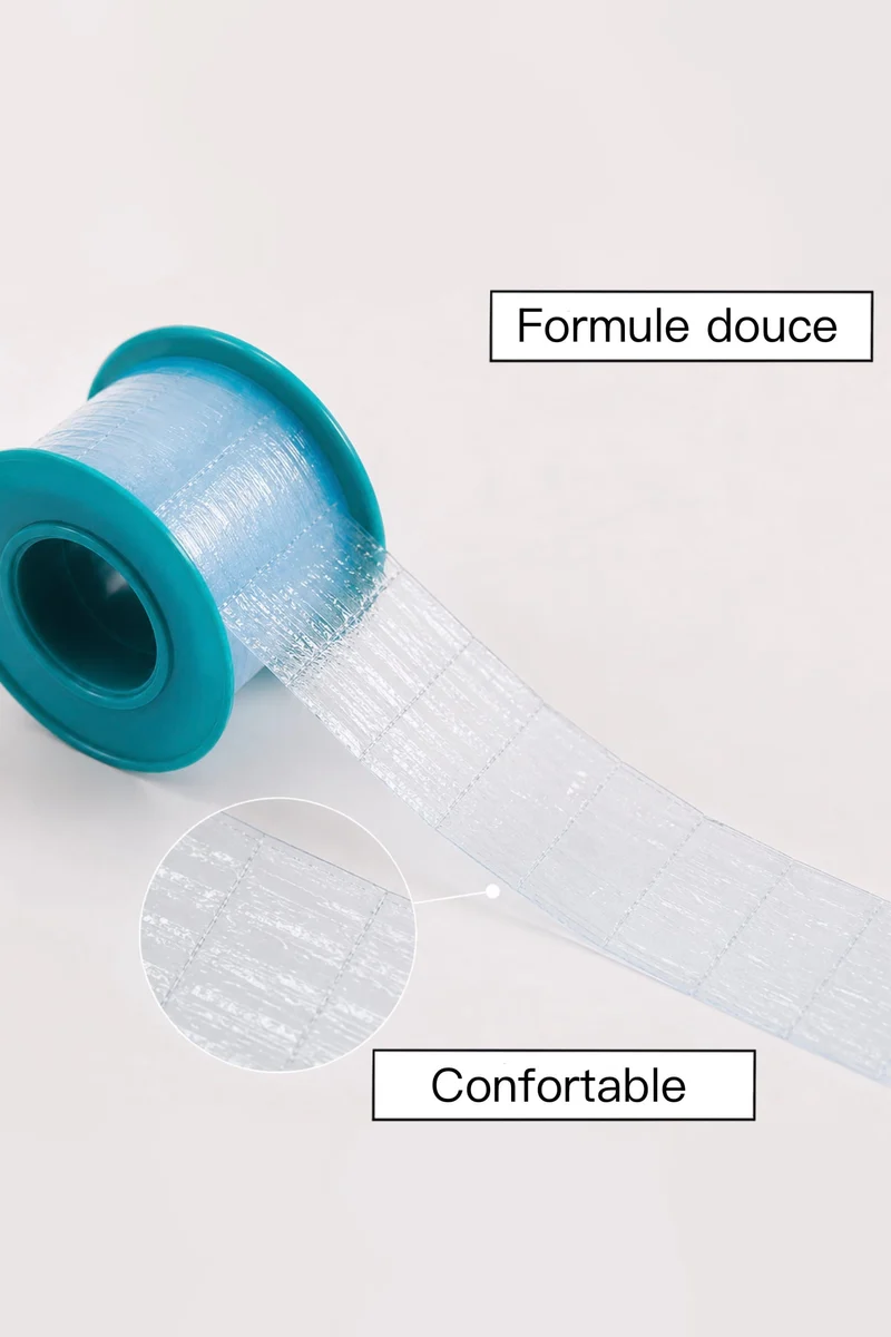 Sparadrap siliconé pré-découpé pour peaux sensibles