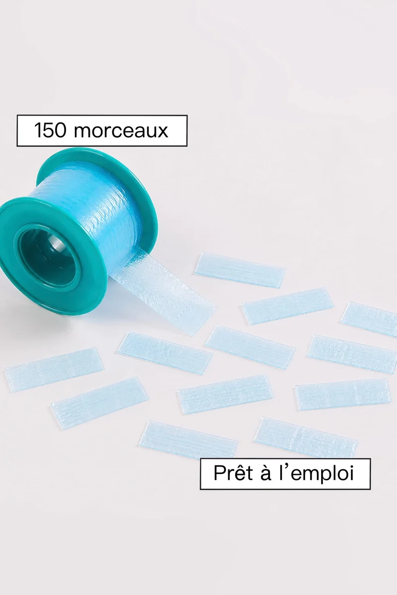 Sparadrap siliconé pré-découpé pour peaux sensibles