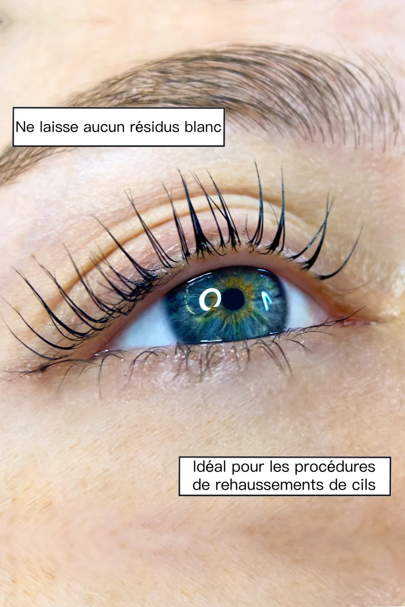 Glue balm + Brosse en Y - Colle en baume pour rehaussement de cils et Browlift