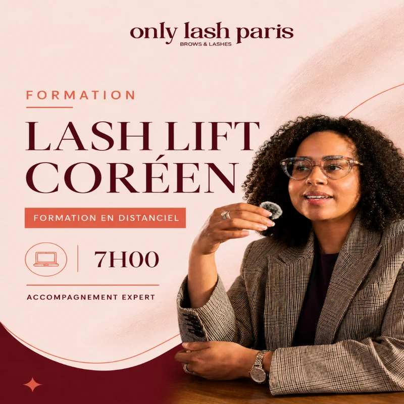 Formation Lash Lift coréen - en ligne