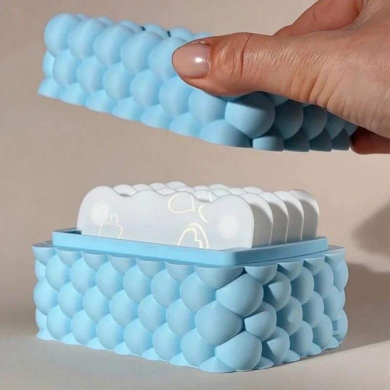 Organizer in Silicone per Patch Ciglia "Azzurro" - Katya Vinog
