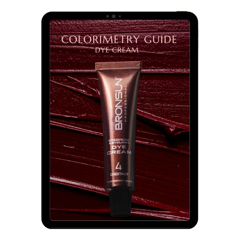 Guida alla Coloristica Bronsun – Tinta Crema per Ciglia e Sopracciglia