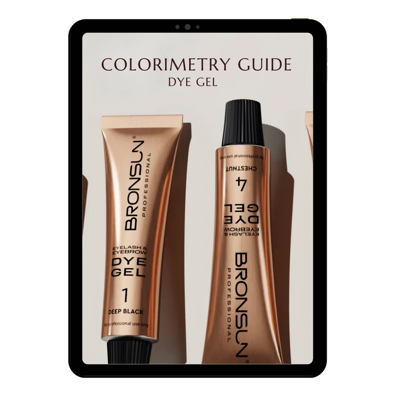 Guida alla Coloristica Bronsun – Tinta Gel per Ciglia e Sopracciglia